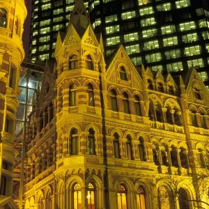 Olderfleet Building and Rialto Melbourne Print