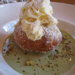 Orange and olive oil doughnut Orange and olive oil doughnut