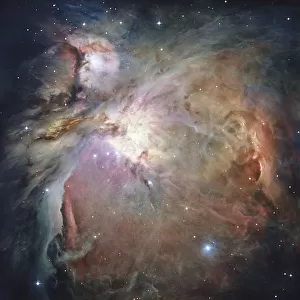 Orion Nebula star formation, satellite view