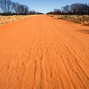 Outback road. Northern Territory. Australia