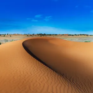 Red Sand Dunes Print