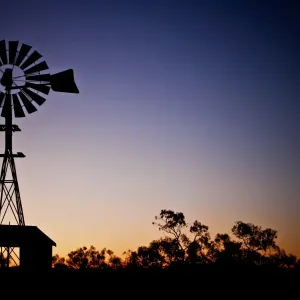 Outback windmill