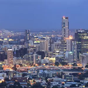 Panorama of Brisbane, Queensland, Australia