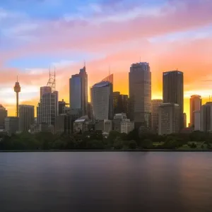 Panoramic view of Sydney Panoramic view of Sydney