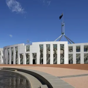Parliament Building in Canberra Parliament Building in Canberra