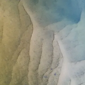Patterns on the Noosa river bed seen from above, Australia Patterns on the Noosa river bed seen from above, Australia