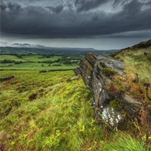 Peak district countryside views, England, United Kingdom