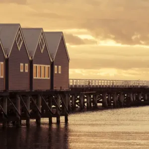Pier at sunset