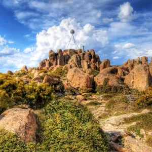 Pinnacle Rocks at Mount Wellington Pinnacle Rocks at Mount Wellington