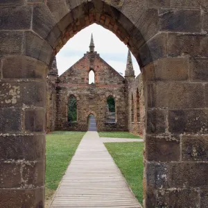 Port Arthur Chapel ruins