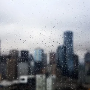 Rain drops on window Rain drops on window