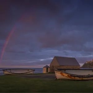 Rainbow at Kingston wharf