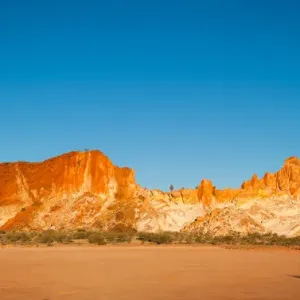 Rainbow valley panorama outback Australia Rainbow valley panorama outback Australia