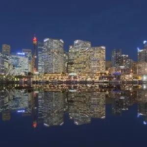 Reflection of Sydney Tower Reflection of Sydney Tower