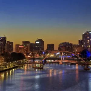 River with skyline River with skyline