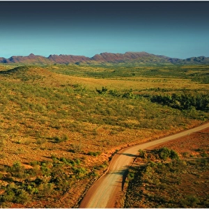 Road through the Gammon rnages, Flinders Ranges, South Australia