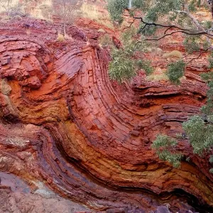 Rock Ripple Print, Karrijini Gorges, Western Australia