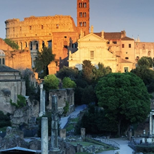 Rome, Colosseum and Romand Forum