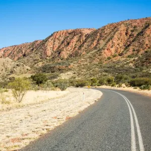 Ross Highway. Alice Springs. Australia Ross Highway. Alice Springs. Australia