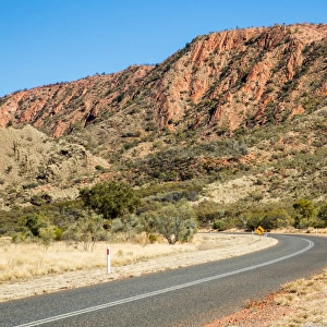 Ross Highway east of Alice Springs. Australia