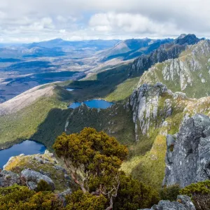 The rugged Western Arthurs, southwest Tasmania The rugged Western Arthurs, southwest Tasmania
