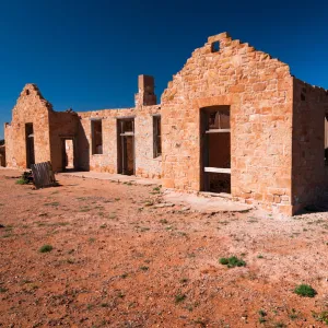 Ruins of Farina settlement outback South Australia