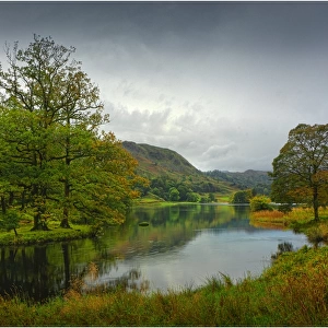Rydal water, in the Lake district, Cumbria, north west England, United kingdom