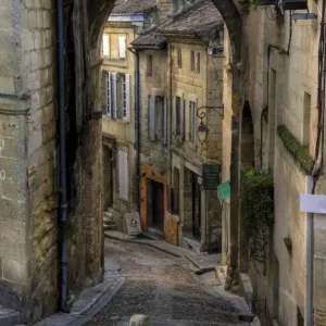 Saint Emilion Village Narrow Street Print