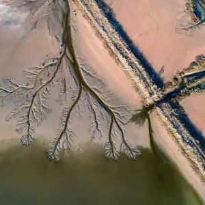 Salt Flat Aerial Salt Flat Aerial