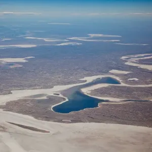 Salt lakes of central Australia
