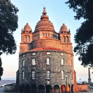 Sanctuary of Santa Luzia in Viana do Castelo, Portugal