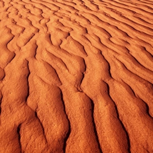 Sand Dunes in Mungo NP, Australian Outback