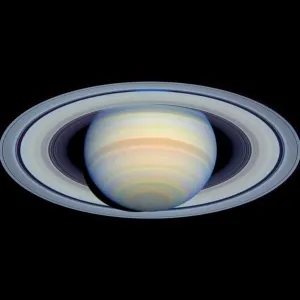 Saturn Print with Widest Angle Rings Saturn Print with Widest Angle Rings