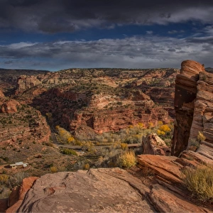 A scenic viewpoint in the Escalante wilderness, Utah, western United States