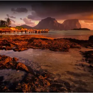 Scenically beautiful and a world heritage designated location, Lord Howe Island lies between the South Pacific ocean and the Tasman sea off the coast of New South Wales, Australia