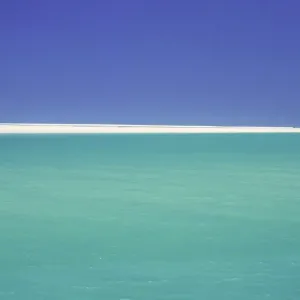 sea, sand and sky, willies creek, broome, west australia sea, sand and sky, willies creek, broome, west australia