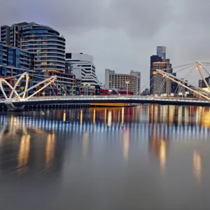 Seafarers Bridge Print at Night