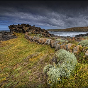 Sealers Wall, King Island, Bass Strait, Tasmania, Australia