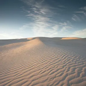 Shadows on the dunes
