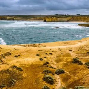 Sherbrook River Beach at Great ocean Road, Victoria Sherbrook River Beach at Great ocean Road, Victoria