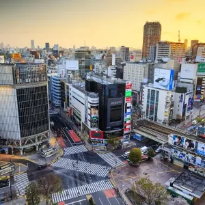 Shibuya crossing, Tokyo