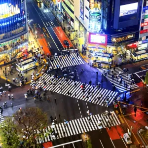 Shibuya crossing, Tokyo