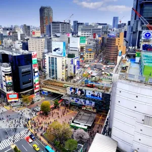 Shibuya crossing, Tokyo