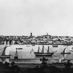 Ships On Sydney Cove circa 1850