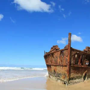 Shipwreck on Fraser Island