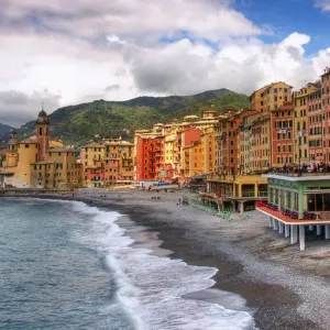 Camogli Village Print