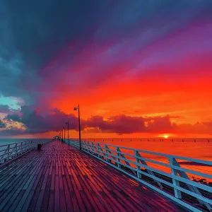 Shorncliffe Pier Sunrise