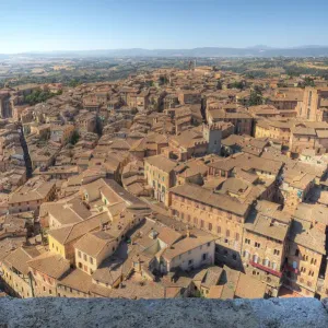 Siena From Torre del Mangia Siena From Torre del Mangia