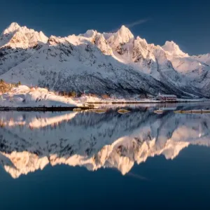 Sildpollholmen im Austnesfjord