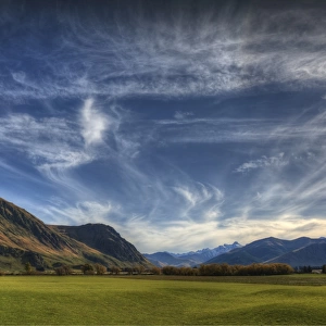 Skies over the Kingston area in the South Island of New Zealand